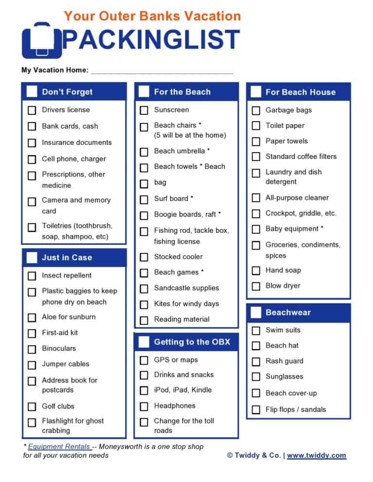 14+ Free Packing List Templates - Free Formats Excel Word